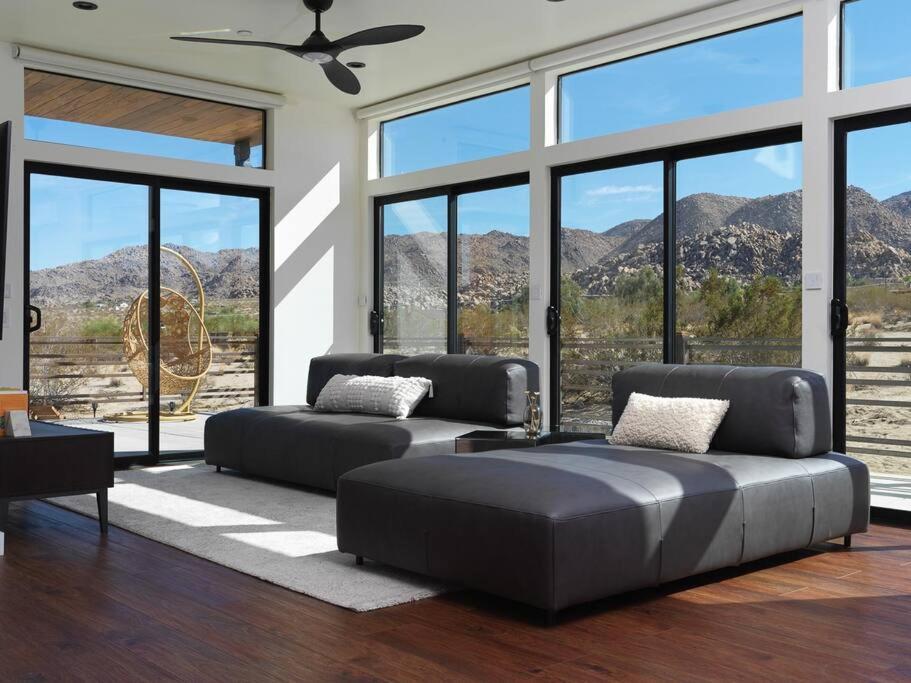 Panoramic Heaven - Luxury Designer Property W Spa Joshua Tree Eksteriør bilde